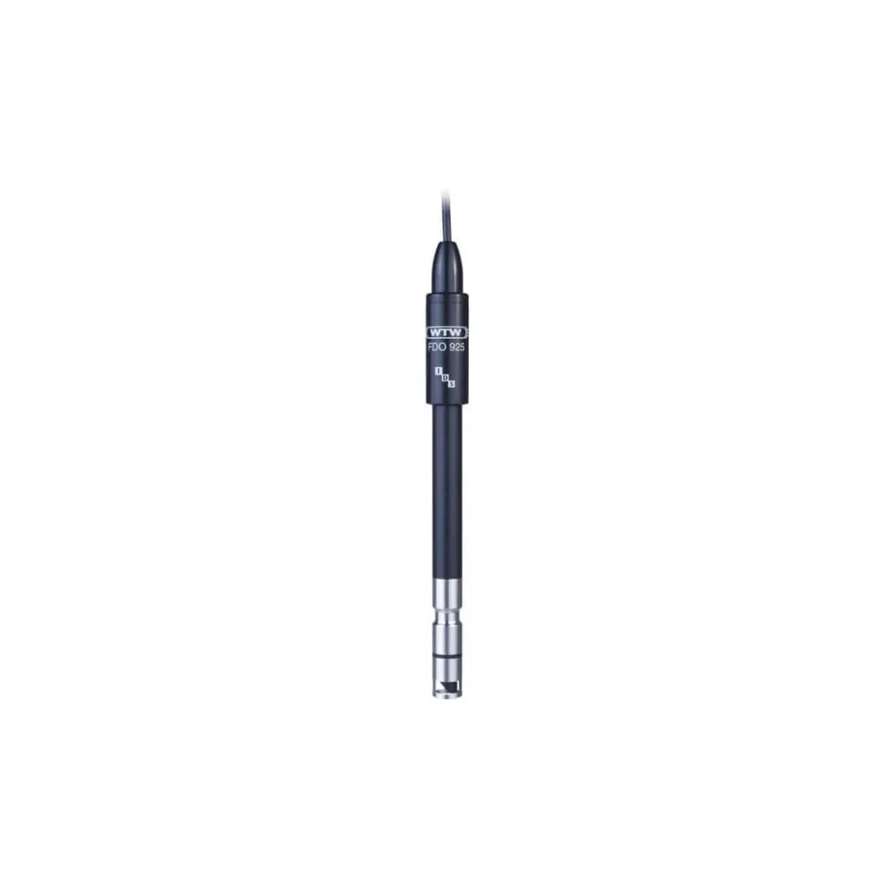 WTW FDO 925-3 Dissolved Oxygen Sensor, Optical, Digital Signal Type, PV Shaft, 3m Cable, ea.