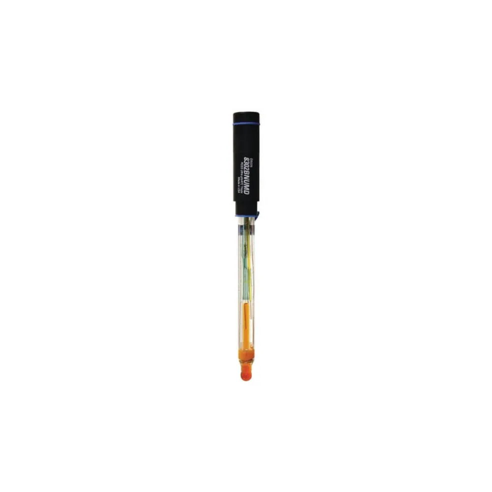 Thermo Scientific Orion ROSS Ultra 8302BNUMD Sphere Membrane, Ceramic Diaphragm, Glass pH Electrode, 1m Cable, ea.
