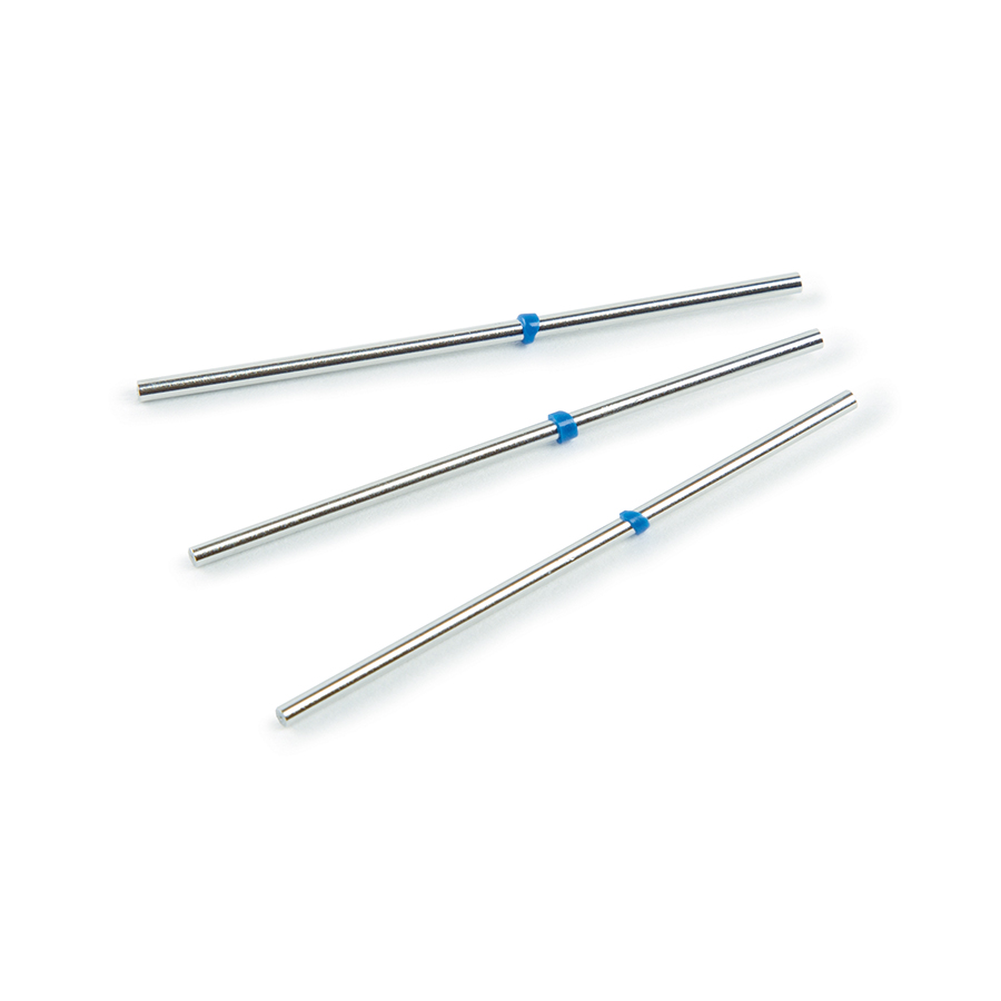 Capillary Tubing, SS 1/16"OD x 0.01 ID x 5cm L, 3-pk Blue, pk.