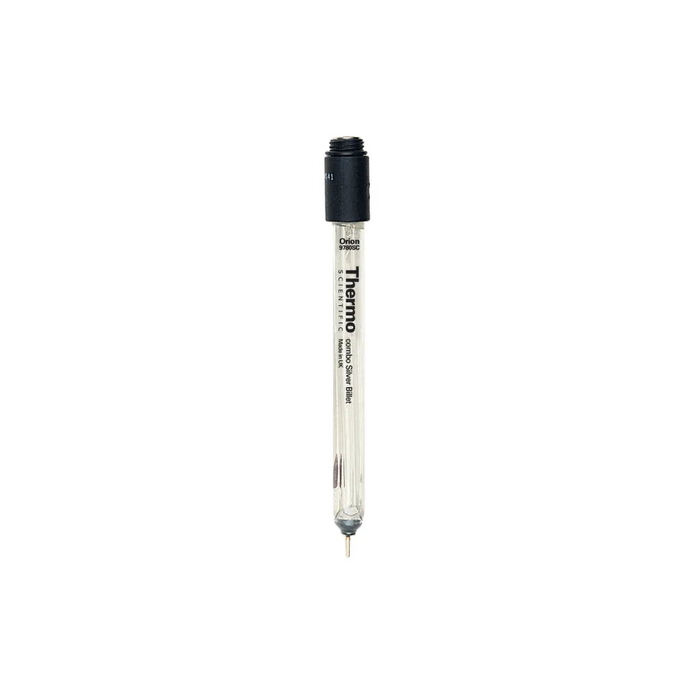 Thermo Scientific Orion 9780SC Silver Billet Salt/Chloride Titration Sensor, Plug Head Connection, No Cable, ea.