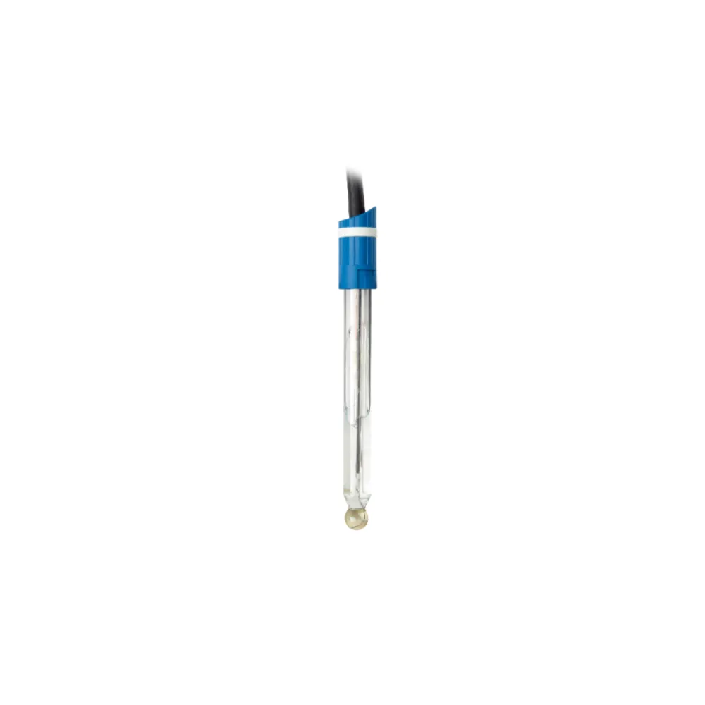 Hach Radiometer Analytical pHC3081-8 Combination with Temperature Sensor Sphere Membrane, Porous Pin Diaphragm, Glass pH Electrode, 1m Cable, ea.