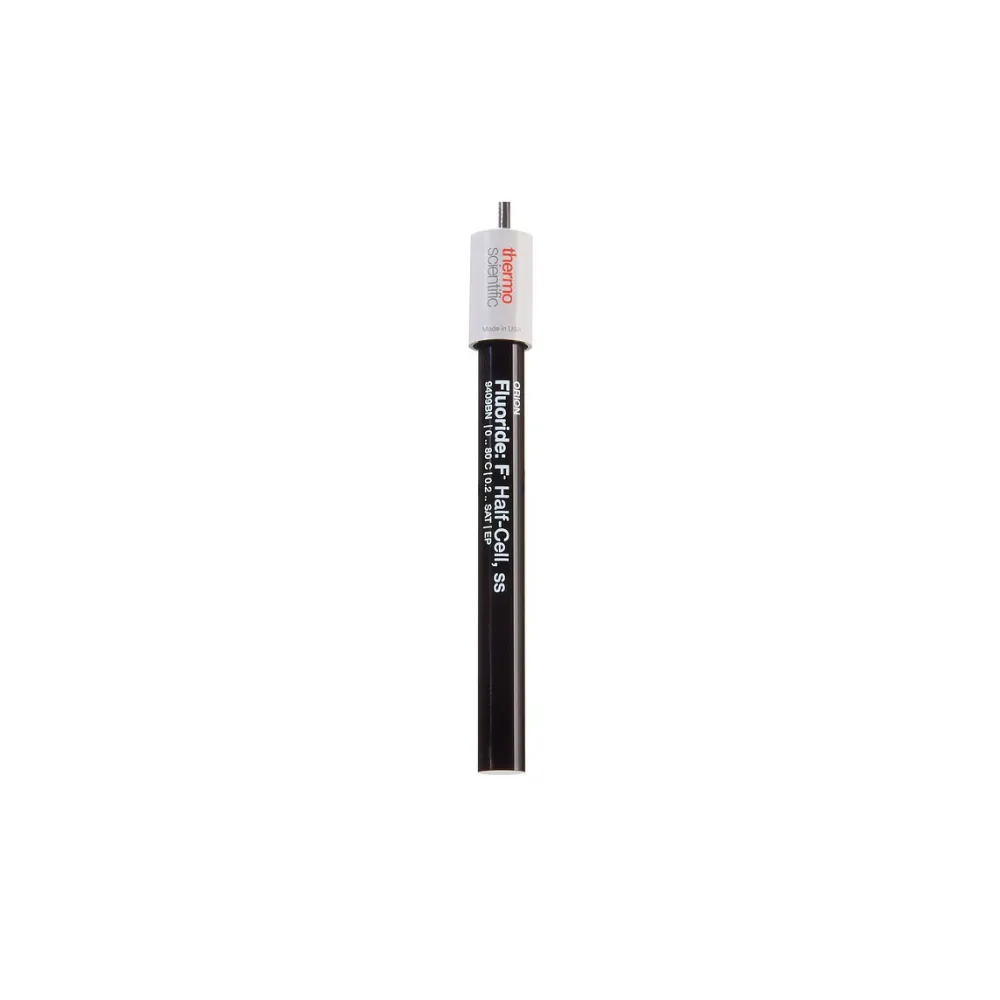 Thermo Scientific Orion 9409SC Fluoride Half-Cell Ion Selective Electrode, Screw Cap Connection, No Cable, ea.