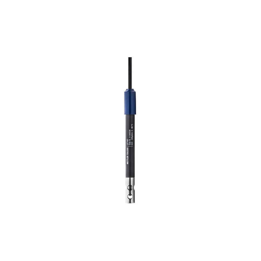 Mettler Toledo LE740 Conductivity Cell, 1m Cable, PVC/Stainless Steel Shaft, Mini-DIN Connection, ea.