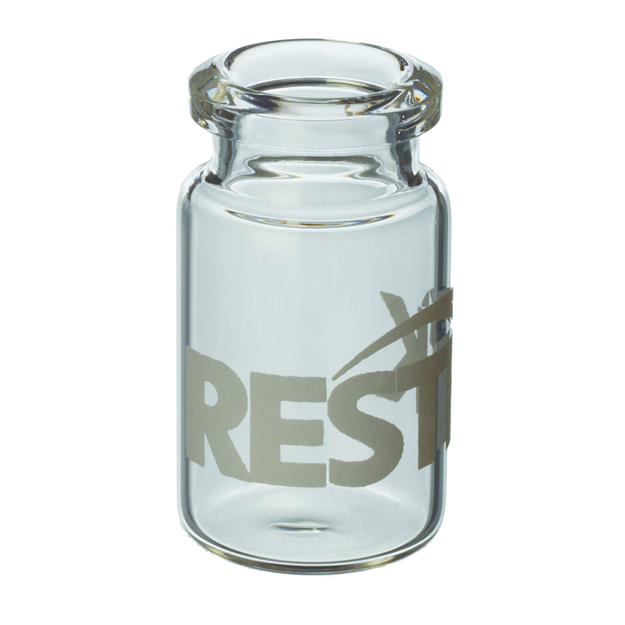 6 mL, 20 mm Headspace Crimp-Top Vials, Clear, pk.100