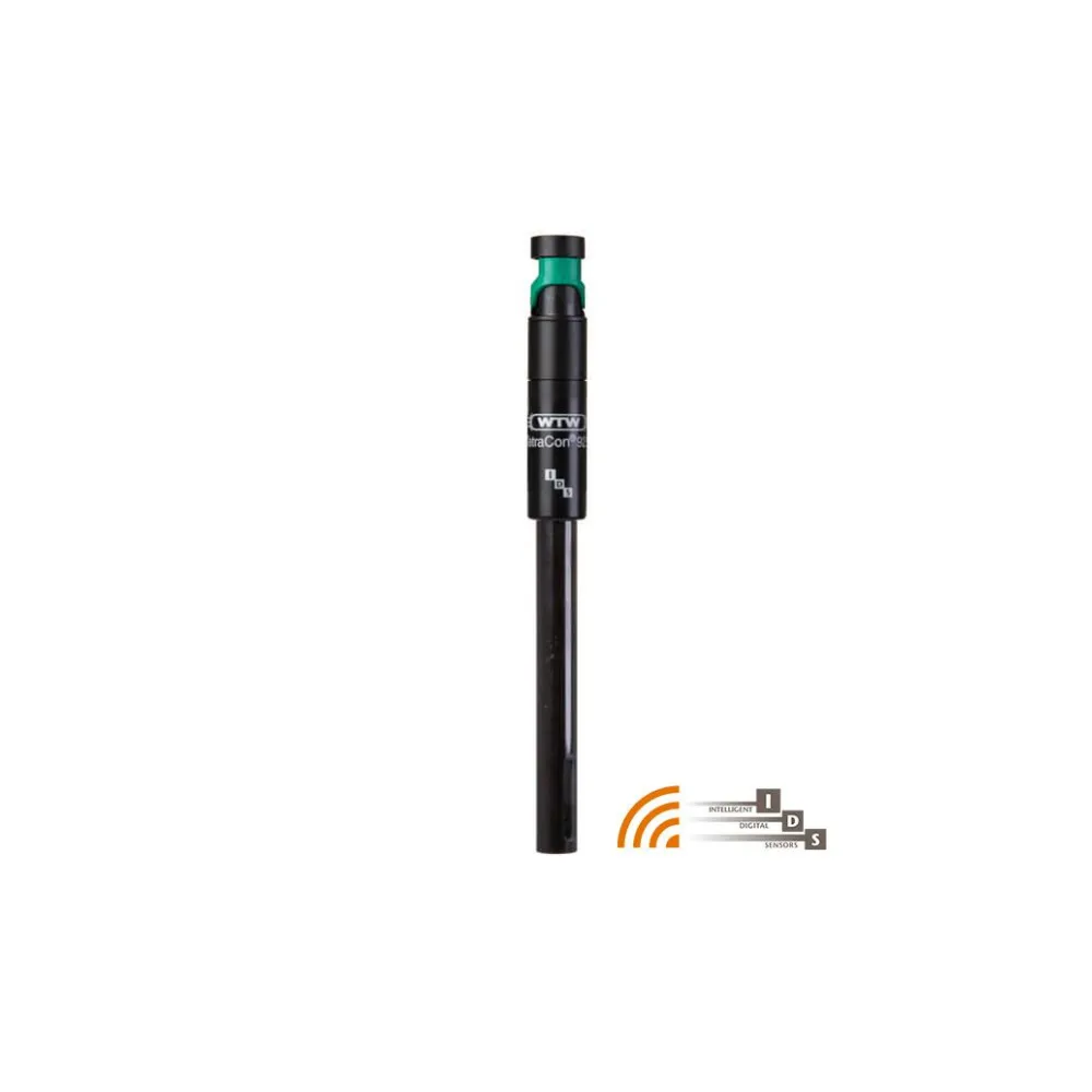 WTW TetraCon 925-P Conductivity Cell, No Cable, Epoxy/POM Shaft, Plug Head Connection, ea.