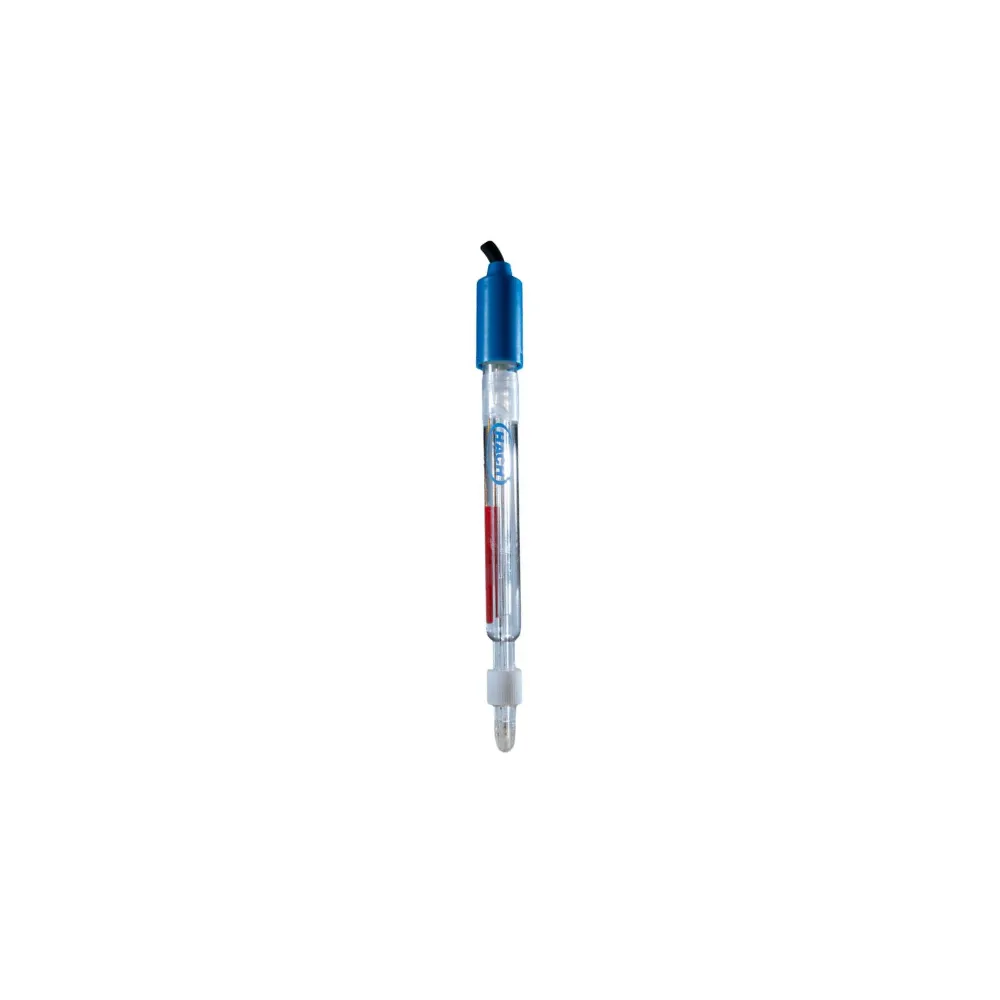 Hach Sension+ 5021T Combination with Temperature Sensor Cylindric Membrane, Open Sleeve Diaphragm, Glass pH Electrode, 1m Cable, ea.