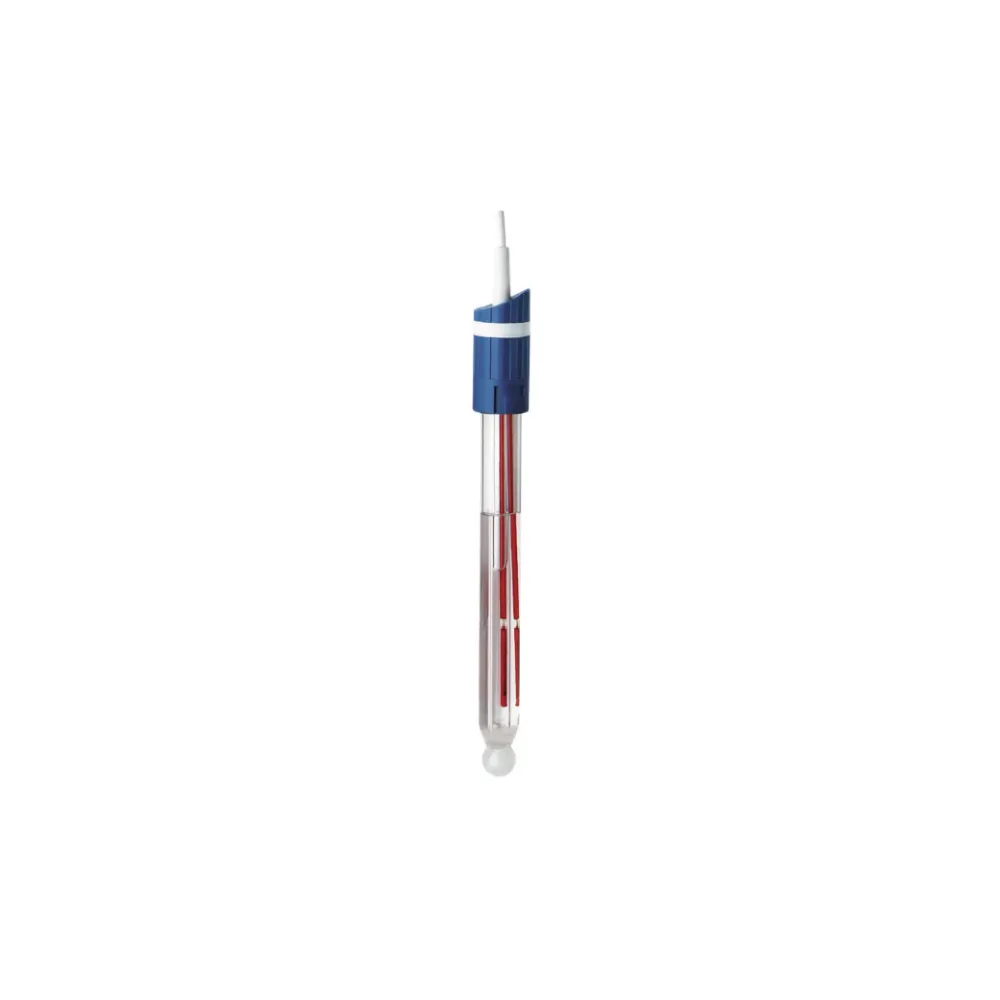 Hach Radiometer Analytical pHC2011-8 Combination Red-Rod Sphere Membrane, Porous Pin Diaphragm, Glass pH Electrode, 1m Cable, ea.