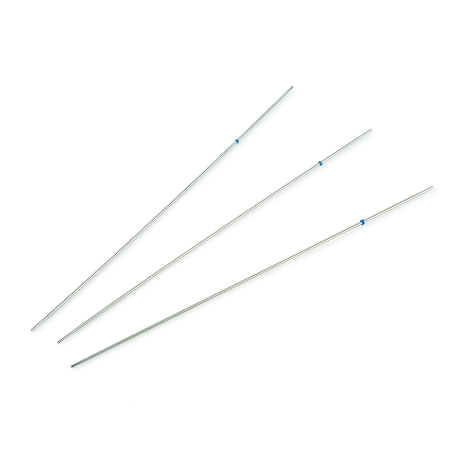 Capillary Tubing, SS 1/16"OD x 0.01 ID x 20cm L, 3-pk Blue, pk.