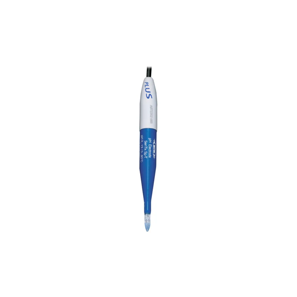 WTW SenTix Sp-T Spear Membrane, Hole Diaphragm, Glass pH Electrode, 1m Cable, ea.