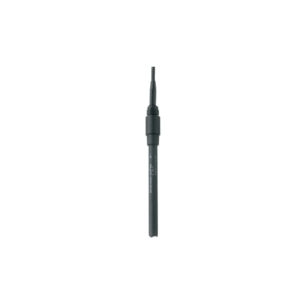 Mettler Toledo InLab 605 Dissolved Oxygen Sensor, Polarographic, Analog Signal Type, PPS Shaft, 1.8m Cable, ea.
