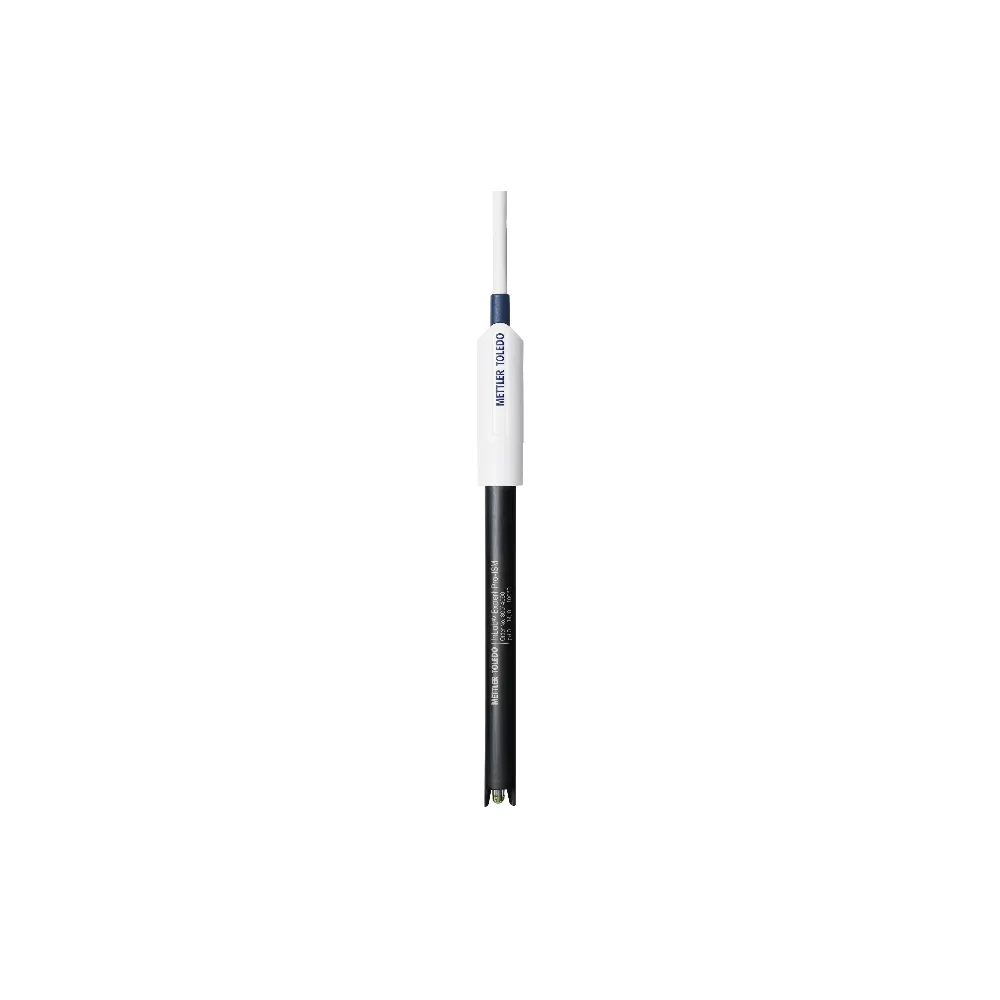 Mettler Toledo InLab Expert Pro ISM Epoxy Body Membrane, Open Diaphragm, PEEK pH Electrode, 1.2m Cable, ea.