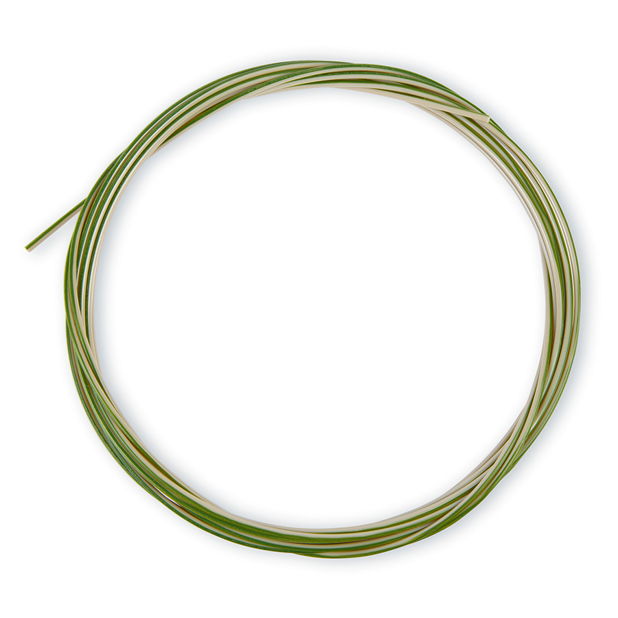 PEEK Tubing (green striped) 1/16" OD x 0.030"ID x 3m, ea.