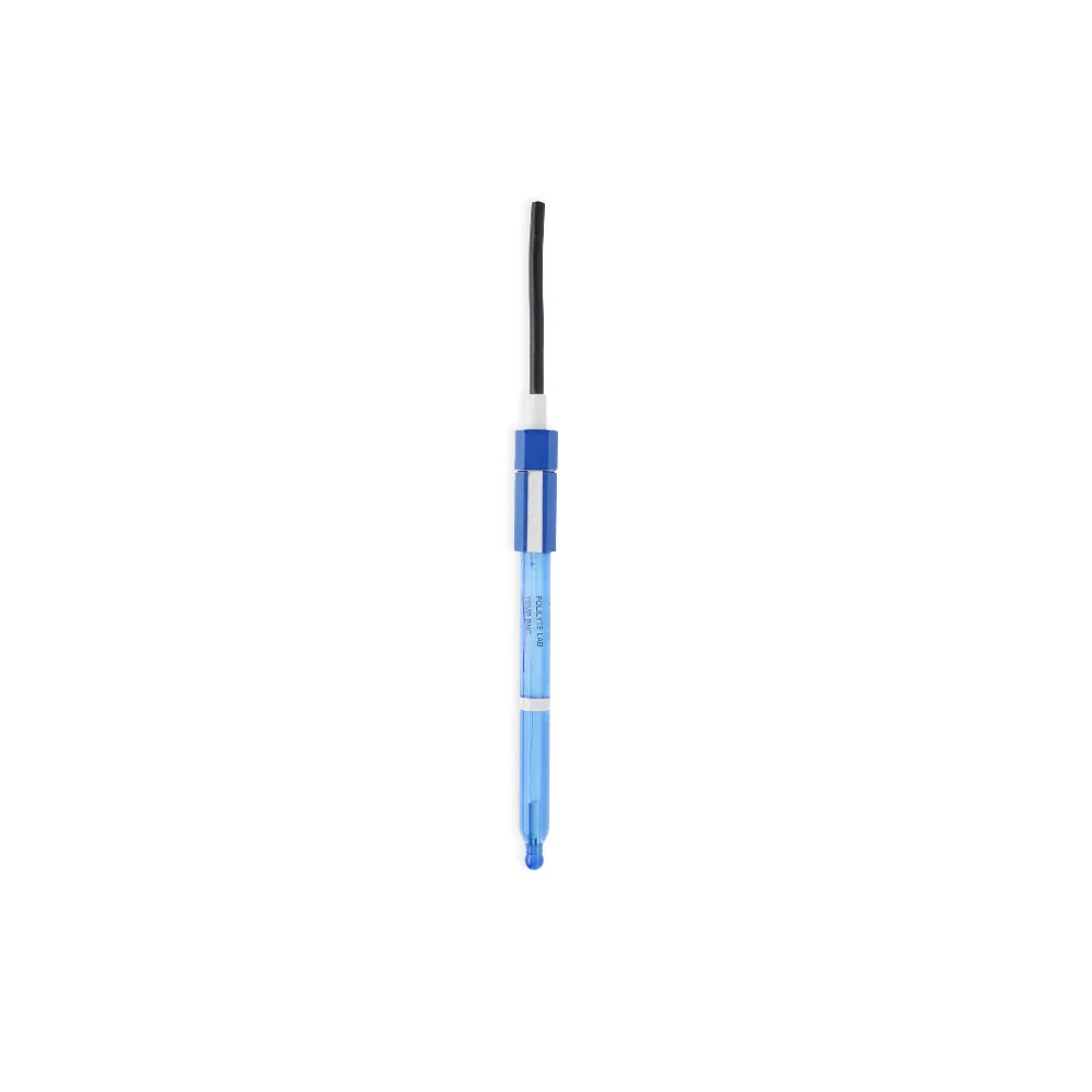 Hamilton Polilyte Lab Temp DIN Sphere Membrane, Single Pore Diaphragm, Glass pH Electrode, 1m Cable, ea.