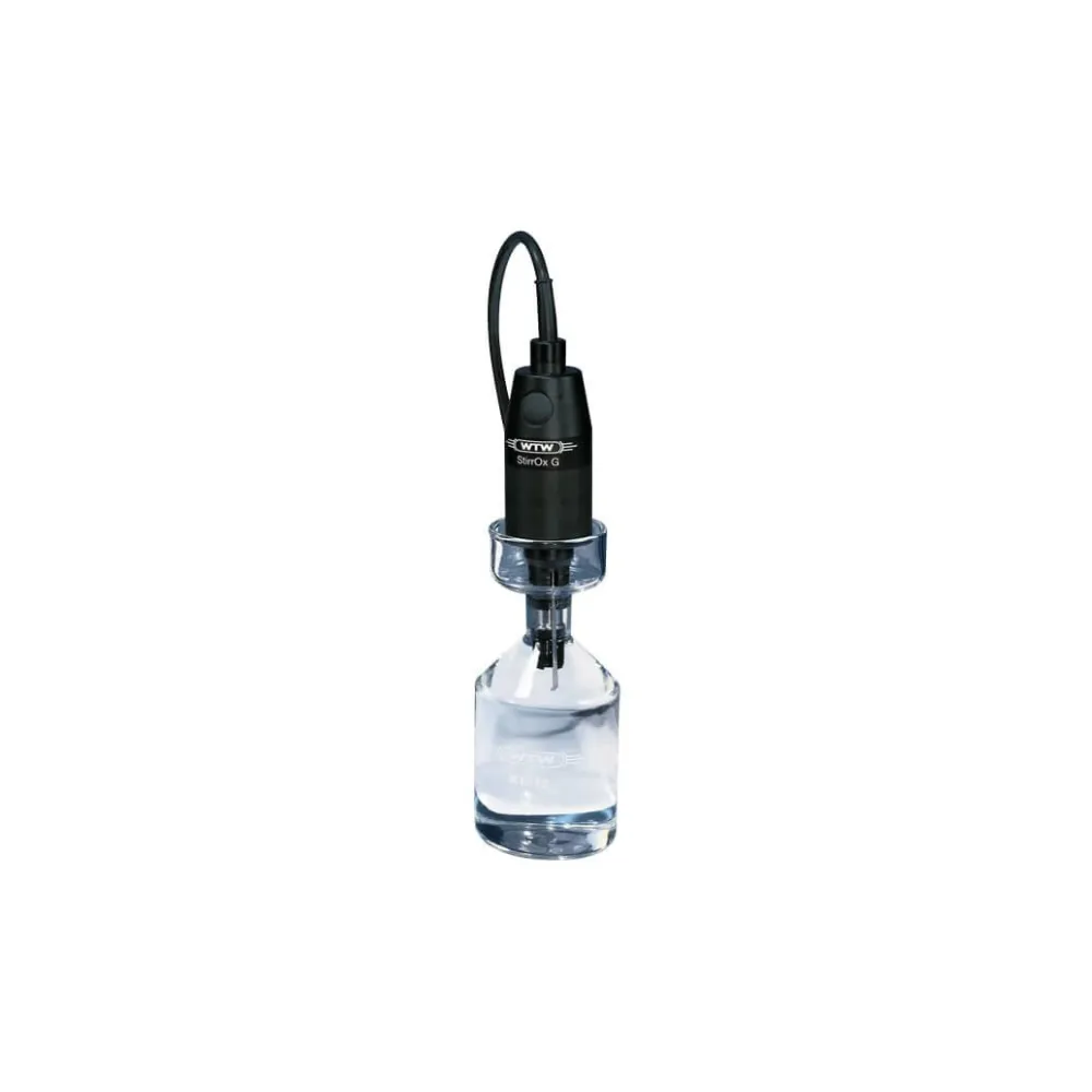 WTW StirrOx G Dissolved Oxygen Sensor with Self-Stirring, Galvanic, Analog Signal Type, POM Shaft, 2m Cable, ea.
