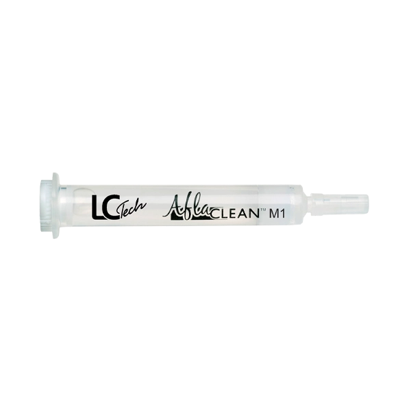 LCTech AflaCLEAN™ M1 Select immunoaffinity SPE Column, 3mL, for Aflatoxin M1, Shelf life 12 months after production, storage at 4°C to 8°C, pk.500