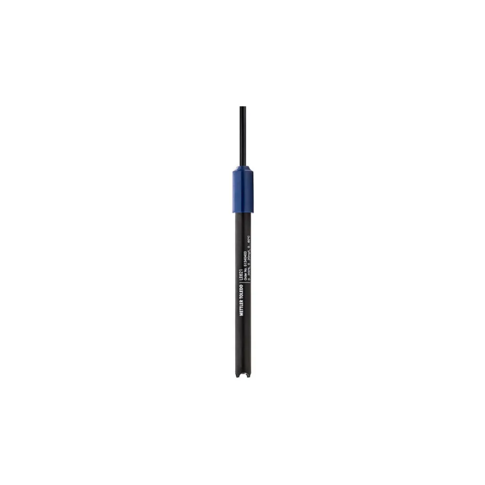 Mettler Toledo LE621 Dissolved Oxygen Sensor, Galvanic, Analog Signal Type, PVC Shaft, 1.0m Cable, ea.