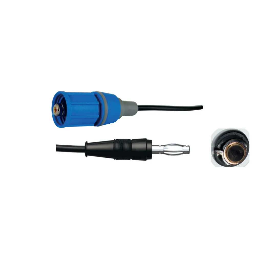 SI Analytics L 2 N Electrode Cable, Plug L-Banana Plug, 2m, ea.