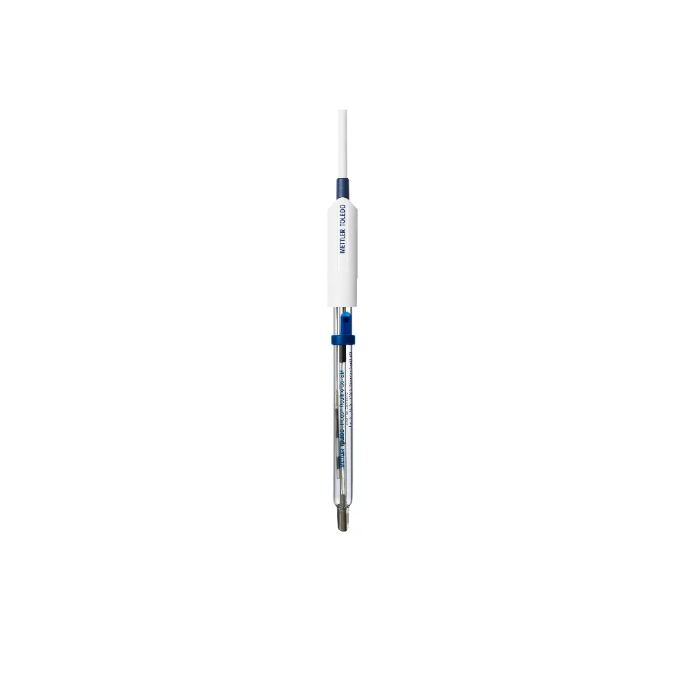 Mettler Toledo InLab Routine Go ISM Rounded Membrane, Ceramic Diaphragm, Glass pH Electrode, 1.8m Cable, ea.