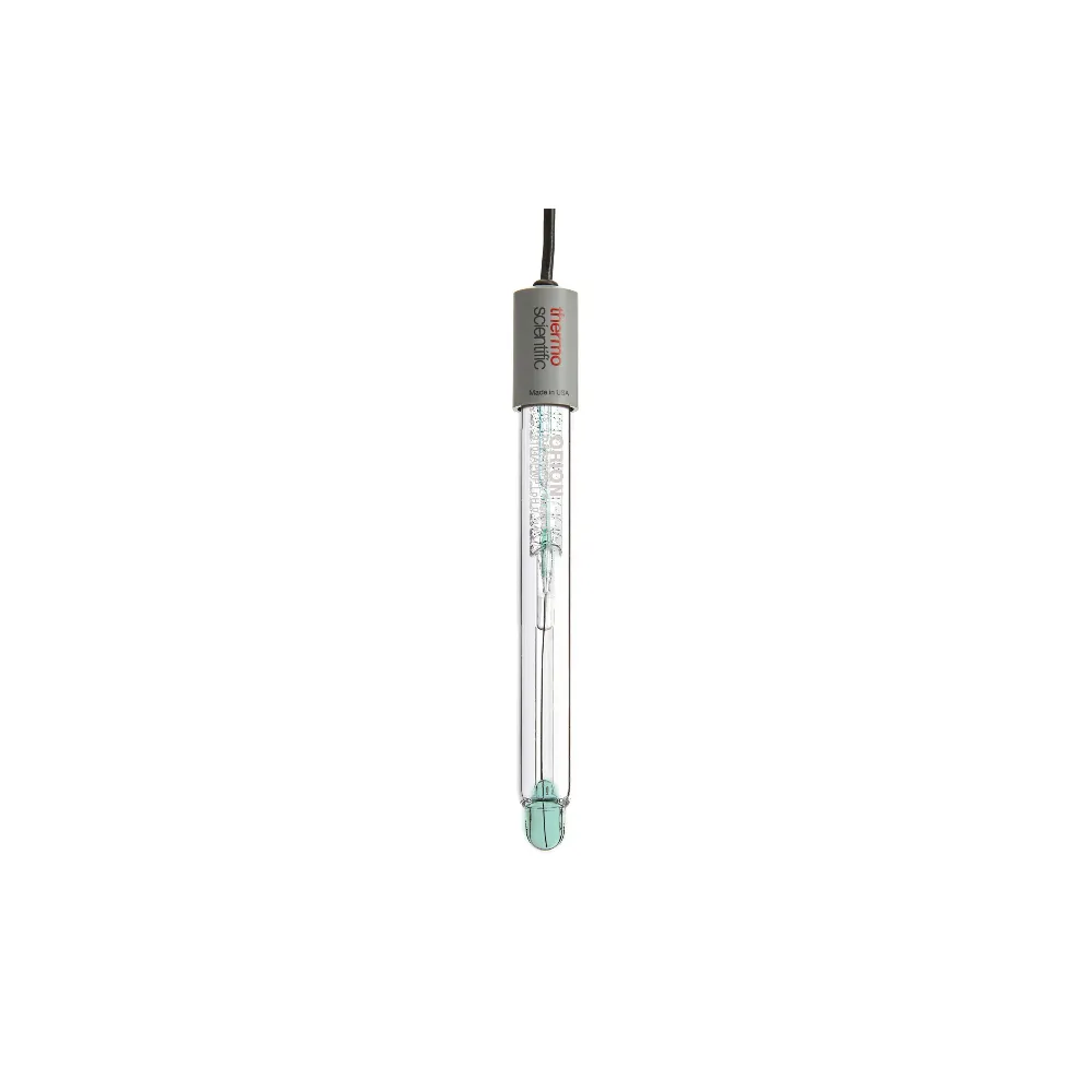 Thermo Scientific Orion AquaPro 9104APWP Combination Cylindric Membrane, Open Diaphragm, Glass pH Electrode, 1m Cable, ea.
