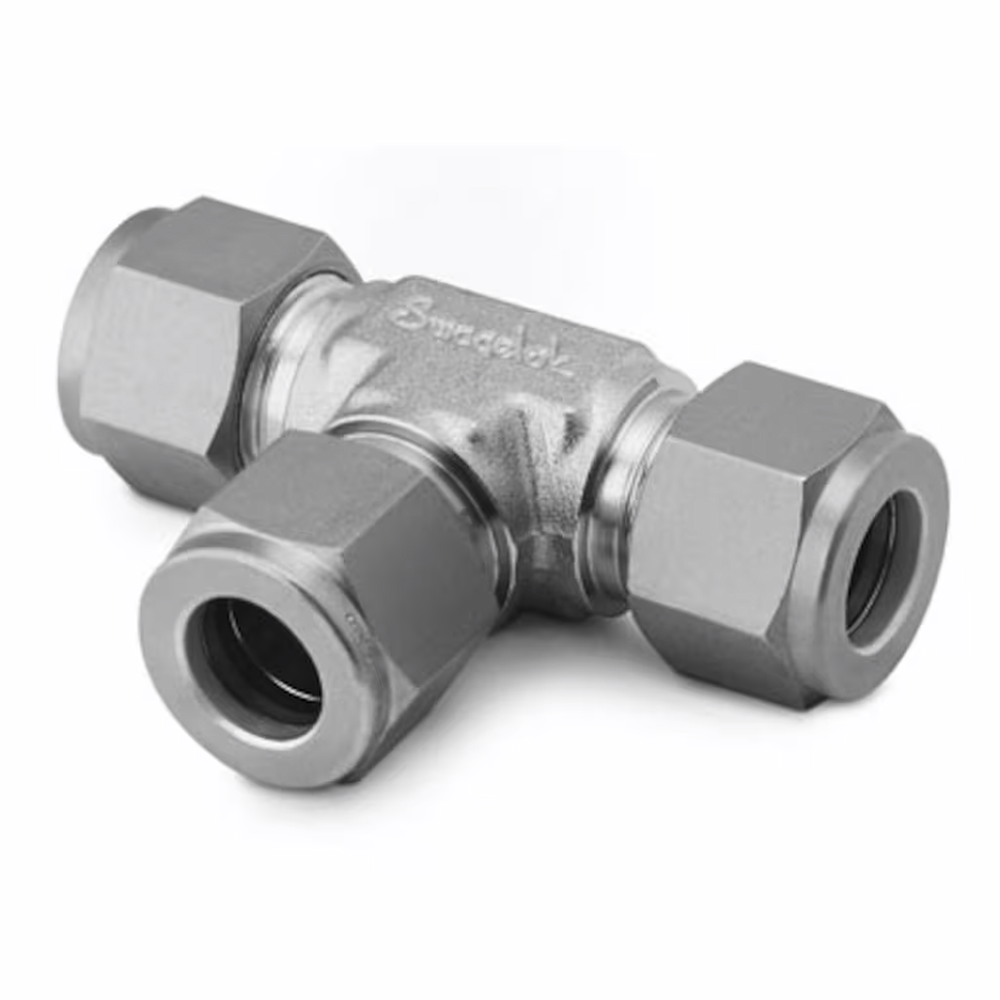 Swagelok Stainless Steel 1/8" Union Tee, ea. | SW-SS-200-3