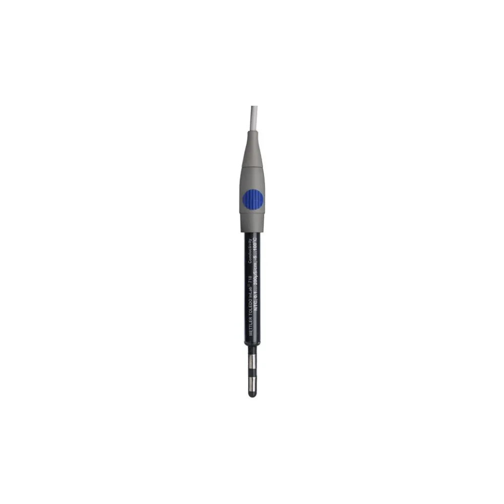 Mettler Toledo InLab718 Conductivity Titration Sensor, Mini-DIN Connection, 1m Cable, ea.