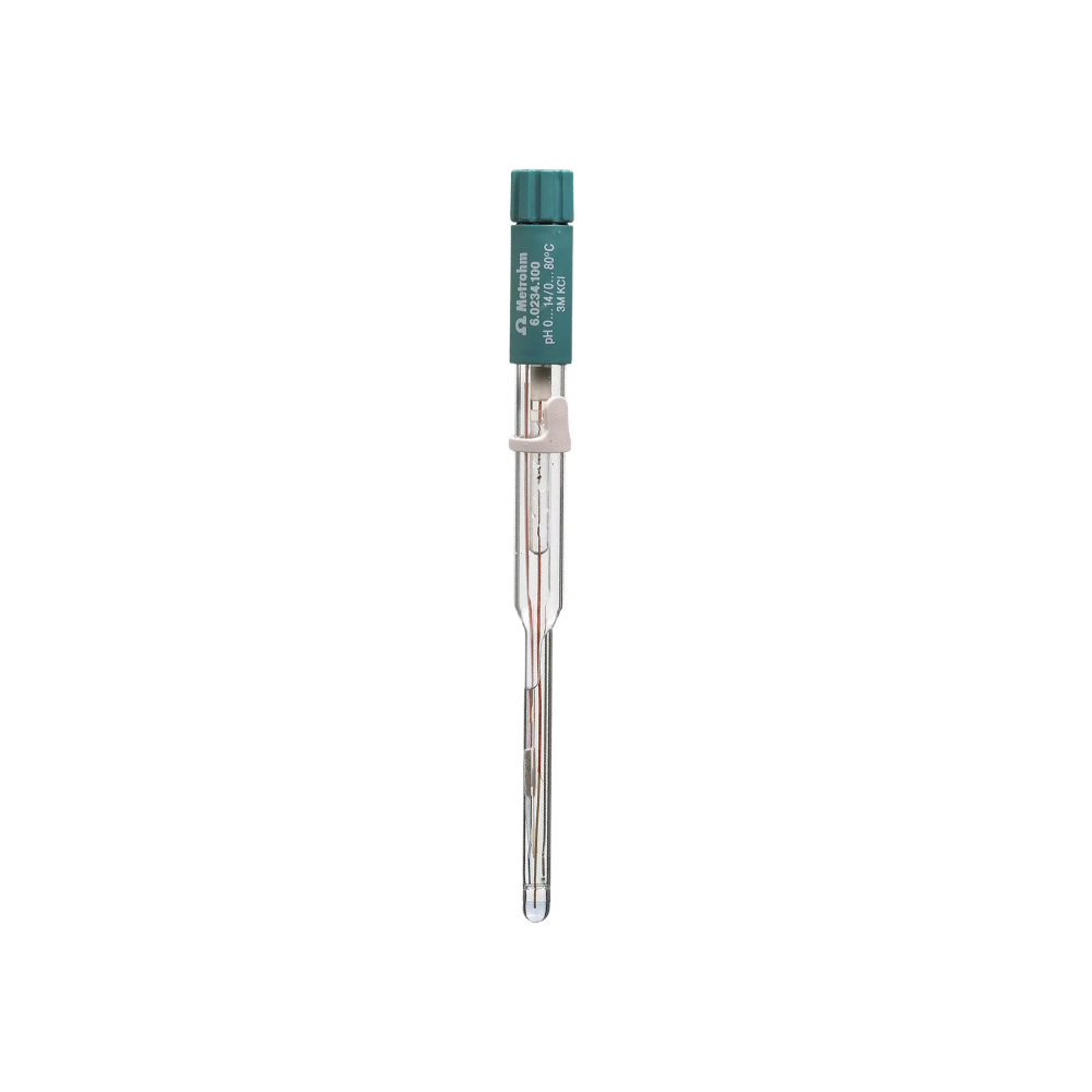 Metrohm Micro 113mm Hemisphere Membrane, Ceramic Diaphragm, Glass pH Electrode, No Cable, ea.