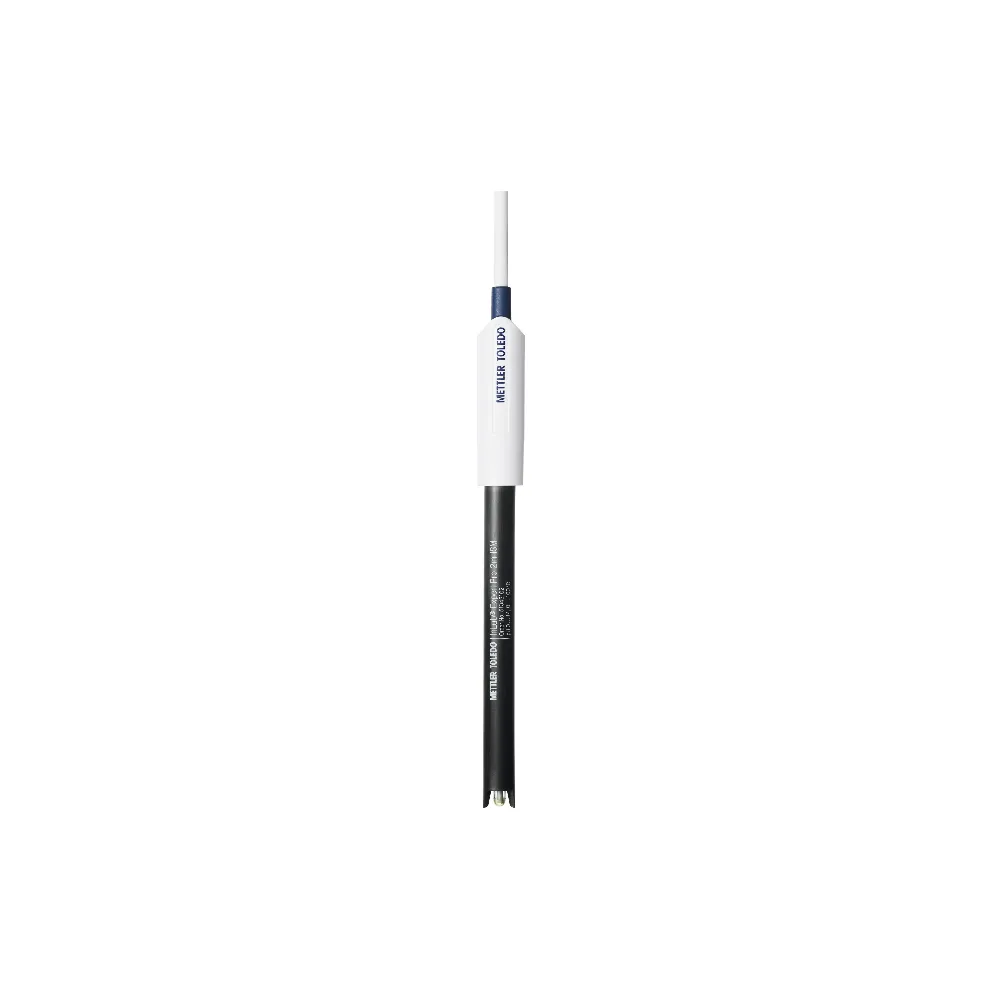 Mettler Toledo InLab Expert Pro ISM Epoxy Body Membrane, Open Diaphragm, PEEK pH Electrode, 2.0m Cable, ea.