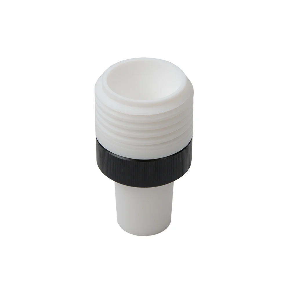 Safety-Adapter, Ground Neck 29/32mm (male) to GL45 (male thread to Safety-Cap/Waste-Cap), ea.