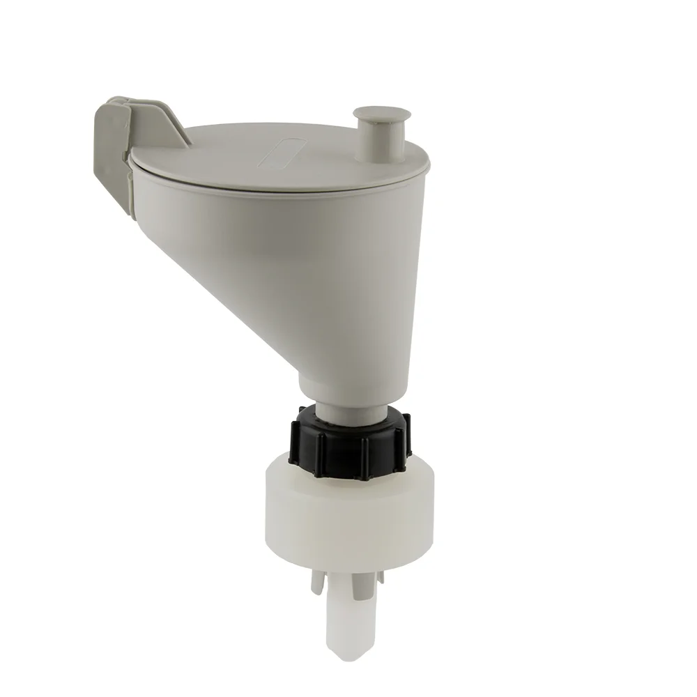Safety-Funnel, S60, hinged lid, ea.