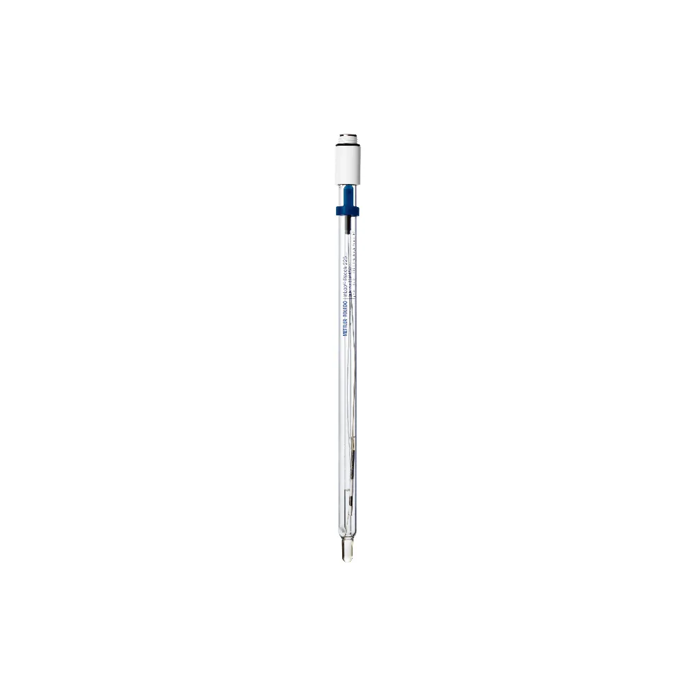 Mettler Toledo InLab Reach 225 Rounded Membrane, Ceramic Diaphragm, Glass pH Electrode, No Cable, ea.