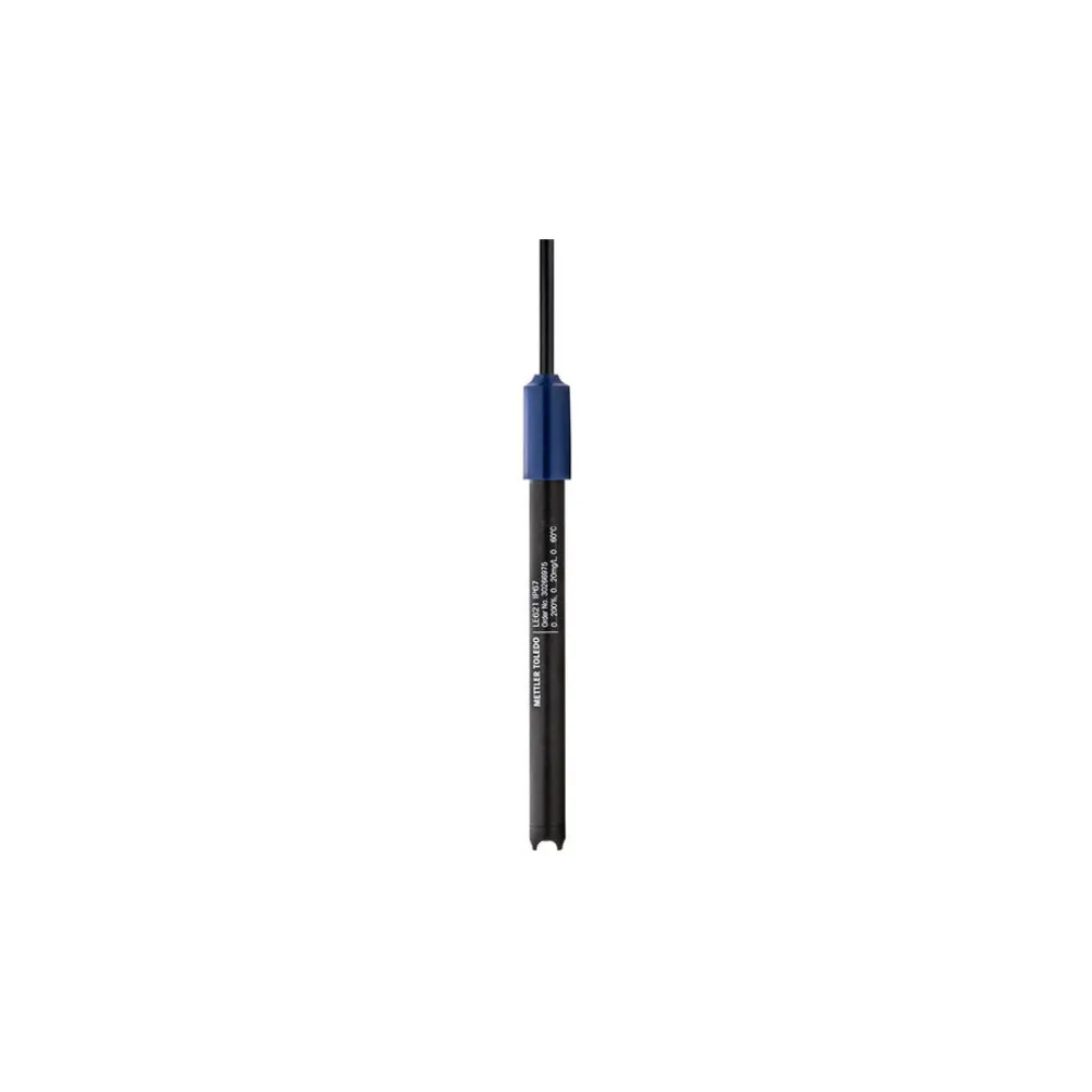 Mettler Toledo LE621-IP67 Dissolved Oxygen Sensor, Galvanic, Analog Signal Type, PVC Shaft, 2.0m Cable, ea.