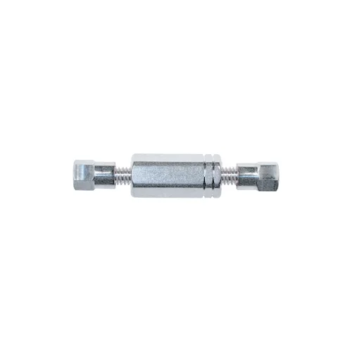 Union, Stainless Steel (SS), 2-56 conical Thread, thru bore 50µm, with Fittings, for 360µm OD Metal Tubing, maximum pressure 1375bar, ea.