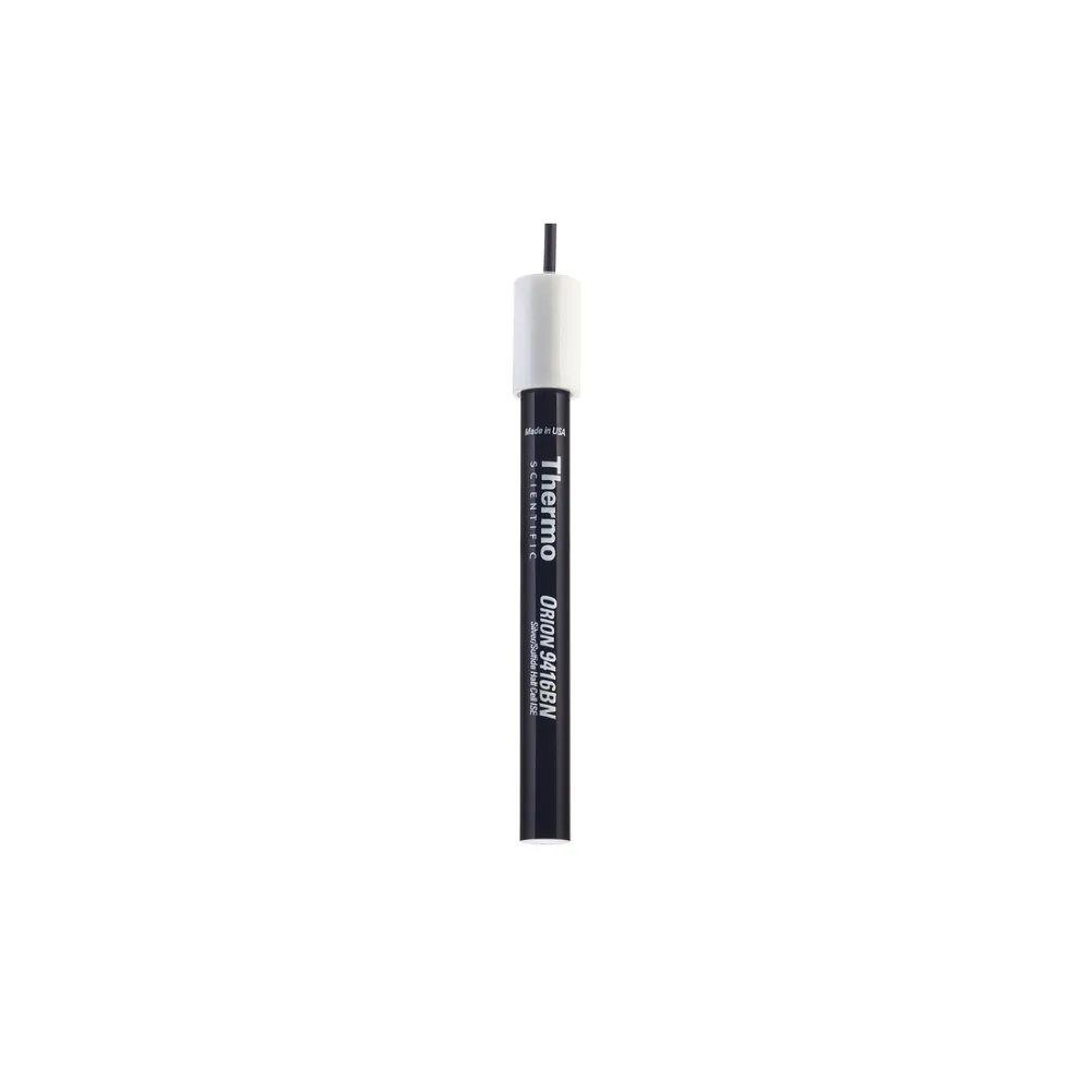 Thermo Scientific Orion 9416BN Silver/Sulfide Half-Cell Ion Selective Electrode, BNC Connection, 1m Cable, ea.