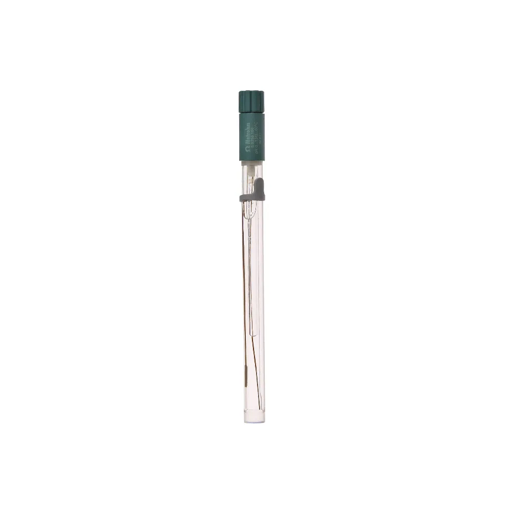 Metrohm Flat-Membrane Flat Membrane, Ground Joint Diaphragm, Glass pH Electrode, No Cable, ea.
