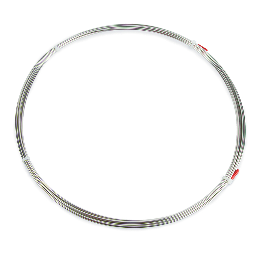 Tubing, Stainless Steel, 1/8" OD x 0.085" ID 25 ft.