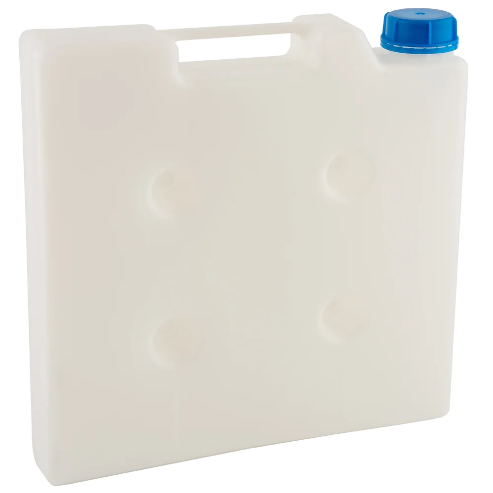 Canister, S50, PP, 5 Liter (Small Footprint) with Liter Graduation, Dimensions 335x66x335mm (WxDxH), ea.