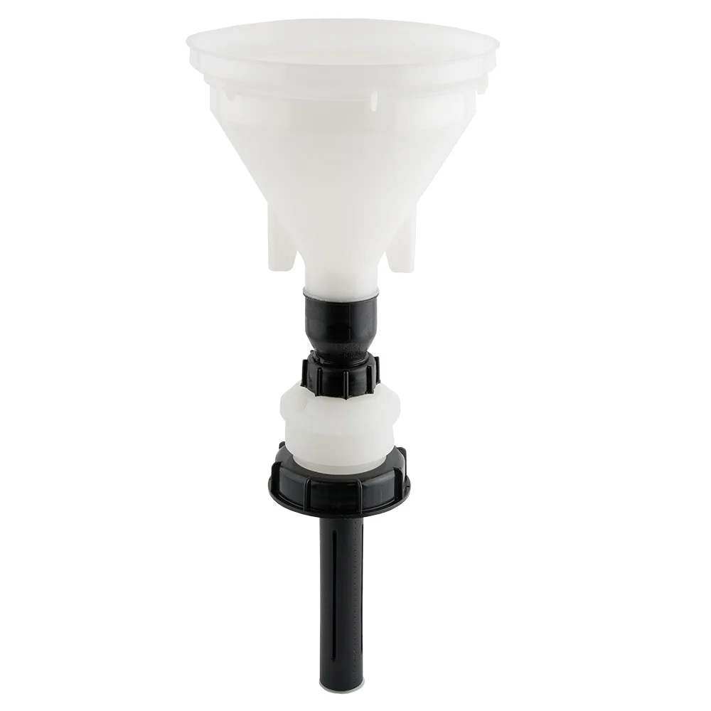 Safety-Funnel, S90, Ball Valve, 1x Safety-Waste-Filter Port, ea.