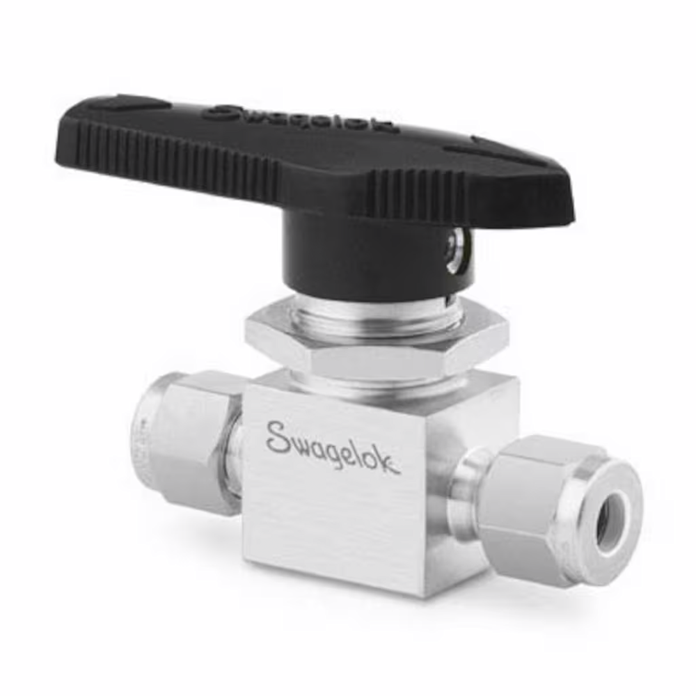 Swagelok Stainless Steel Ball Valve 1/8", straight, ea. | SW-SS-41GS2