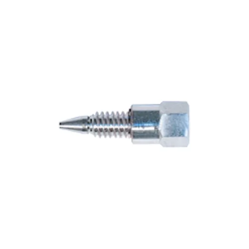 Fitting, Stainless Steel (SS), Hex-Head No-Twist-One-Piece, 2-56 Thread, for 360µm OD Metal Tubing, maximum pressure 1375bar, ea.