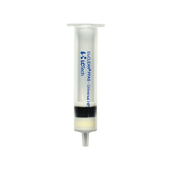 LCTech EluCLEAN® PFAS UNIVERSAL HP (Highly Pigmented Samples) SPE Cartridge, 6mL, pk.30