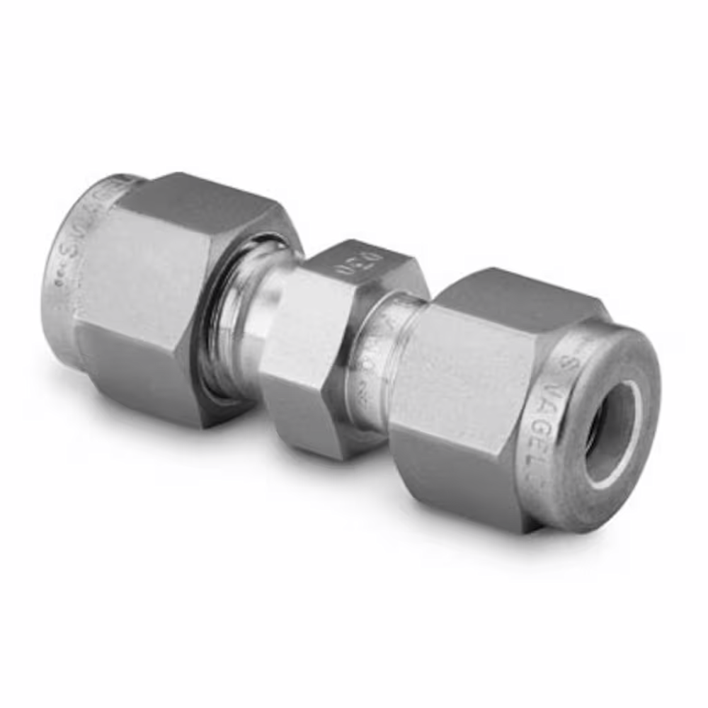 Swagelok Stainless Steel Union 1/16" to 1/16", ea. | SW-SS-100-6