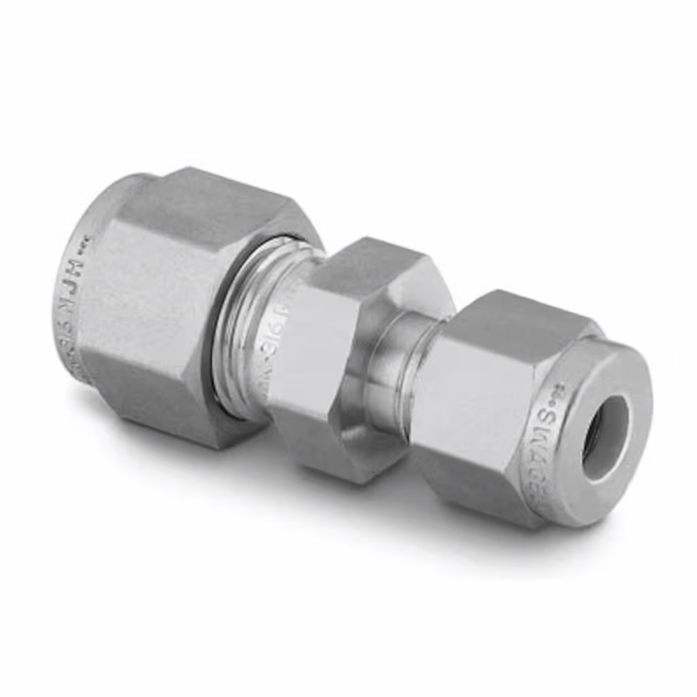 Swagelok Stainless Steel Reducing Union 1/4" to 1/16", ea. | SW-SS-400-6-1