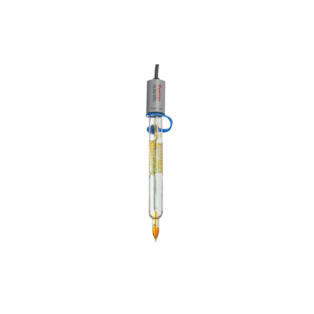 Thermo Scientific Orion ROSS 8163BNWP Combination Spear Membrane, Ceramic Diaphragm, Glass pH Electrode, 1m Cable, ea.