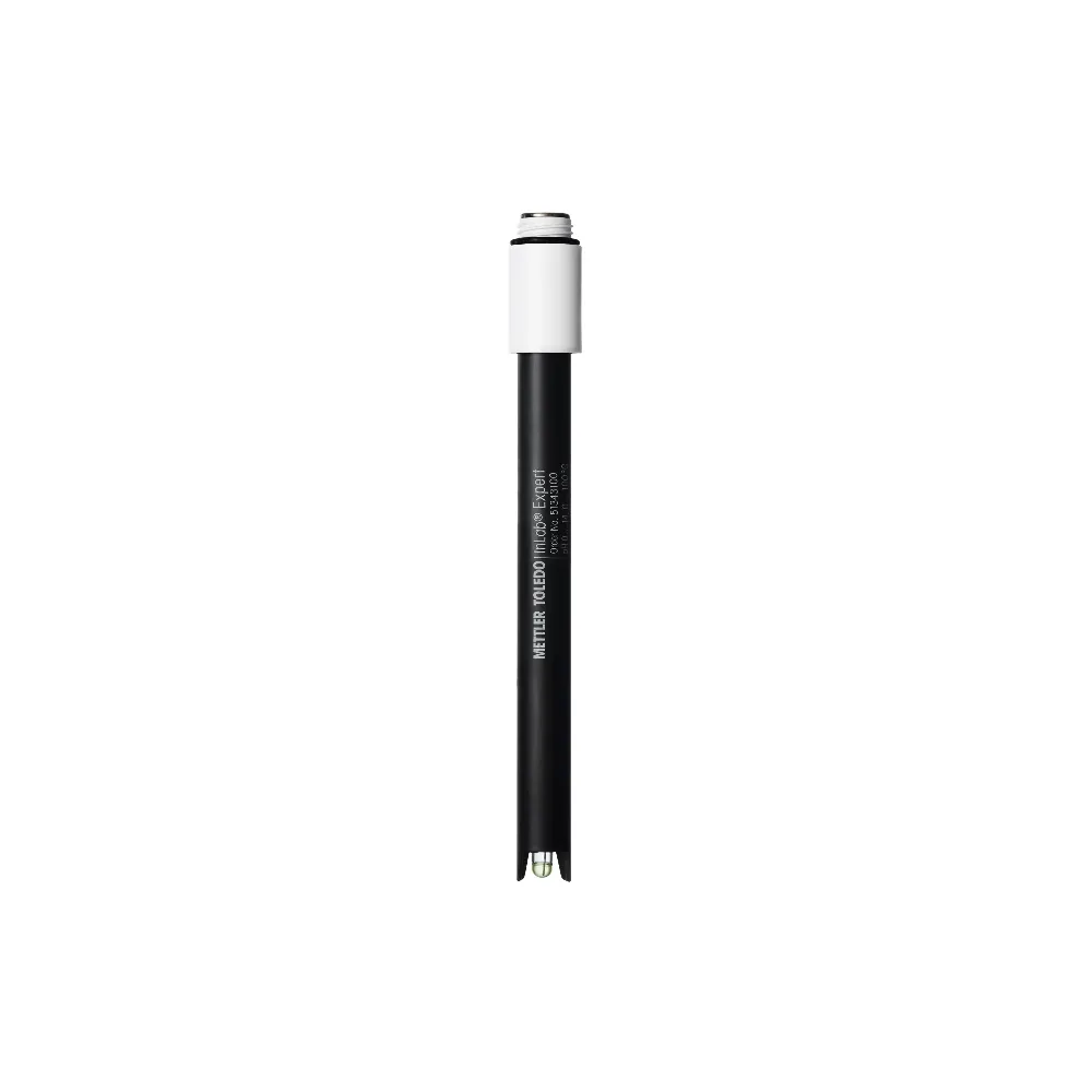 Mettler Toledo InLab Expert Epoxy Body Membrane, Open Diaphragm, PEEK pH Electrode, No Cable, ea.