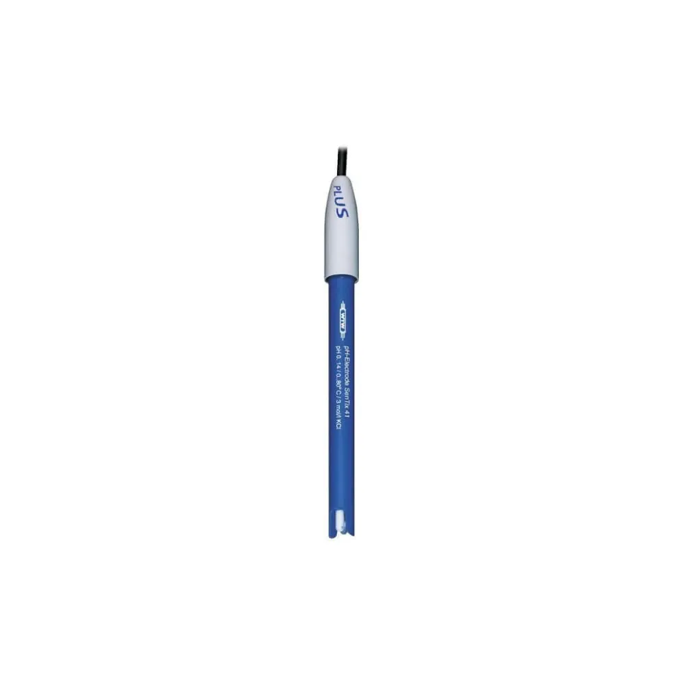 WTW SenTix 41-3 Cylindric Membrane, Fiber Diaphragm, Plastic pH Electrode, 3m Cable, ea.