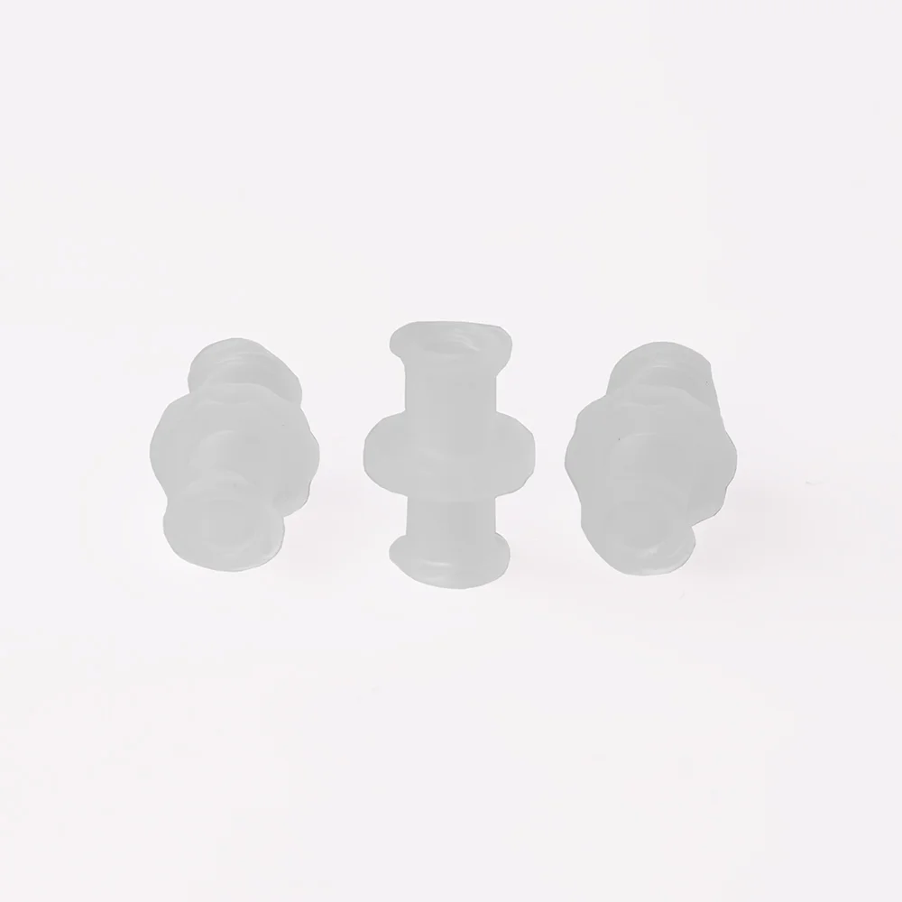 Adapter, Polypropylene (PP), Luer Lock female to Luer Lock female, thru bore 0.4mm, pk.10