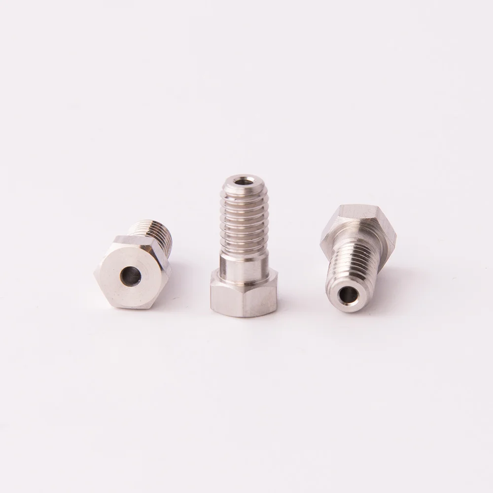 Nut, Stainless Steel (SS), Hex-Head Standard, Valco Type, 10-32 conical Thread, for 1/16" OD Tubing, maximum pressure 1375bar, pk.10