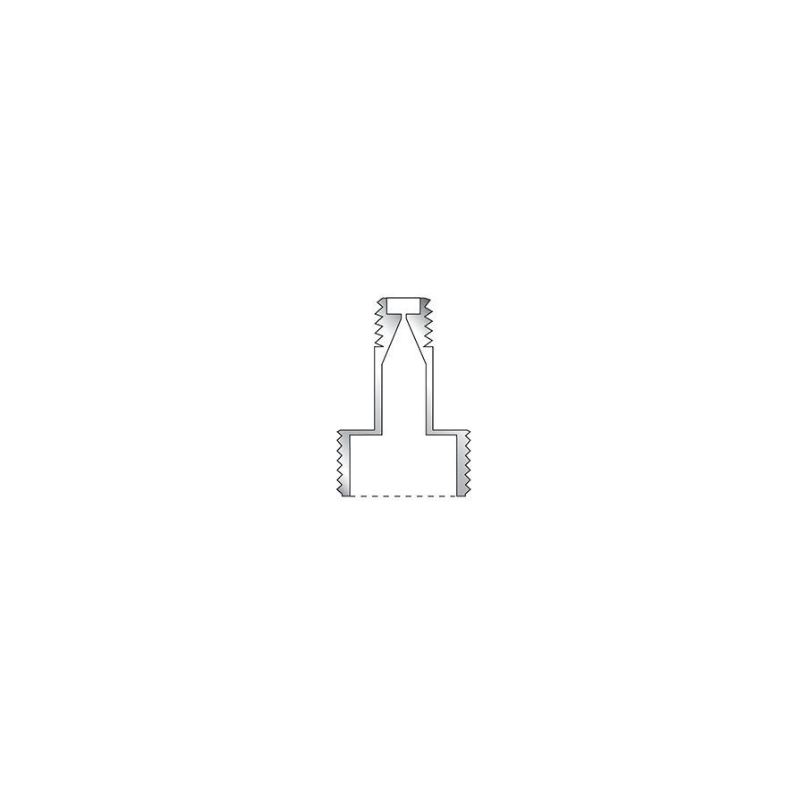 Fingertight Column Nut For Agilent "Compact" Ferrules For Agilent GCs, pk.2