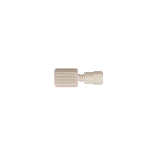 Cap, PEEK, Fingertight, for 2-56 conical Thread, ea.