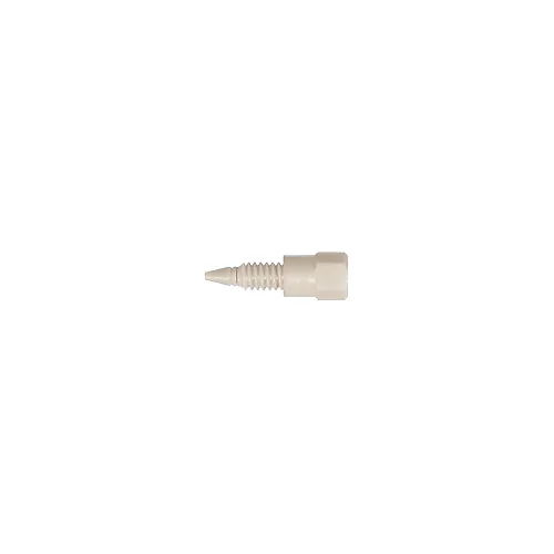 Plug, PEEK, One-Piece Hex Head, for 2-56 conical Thread, ea.